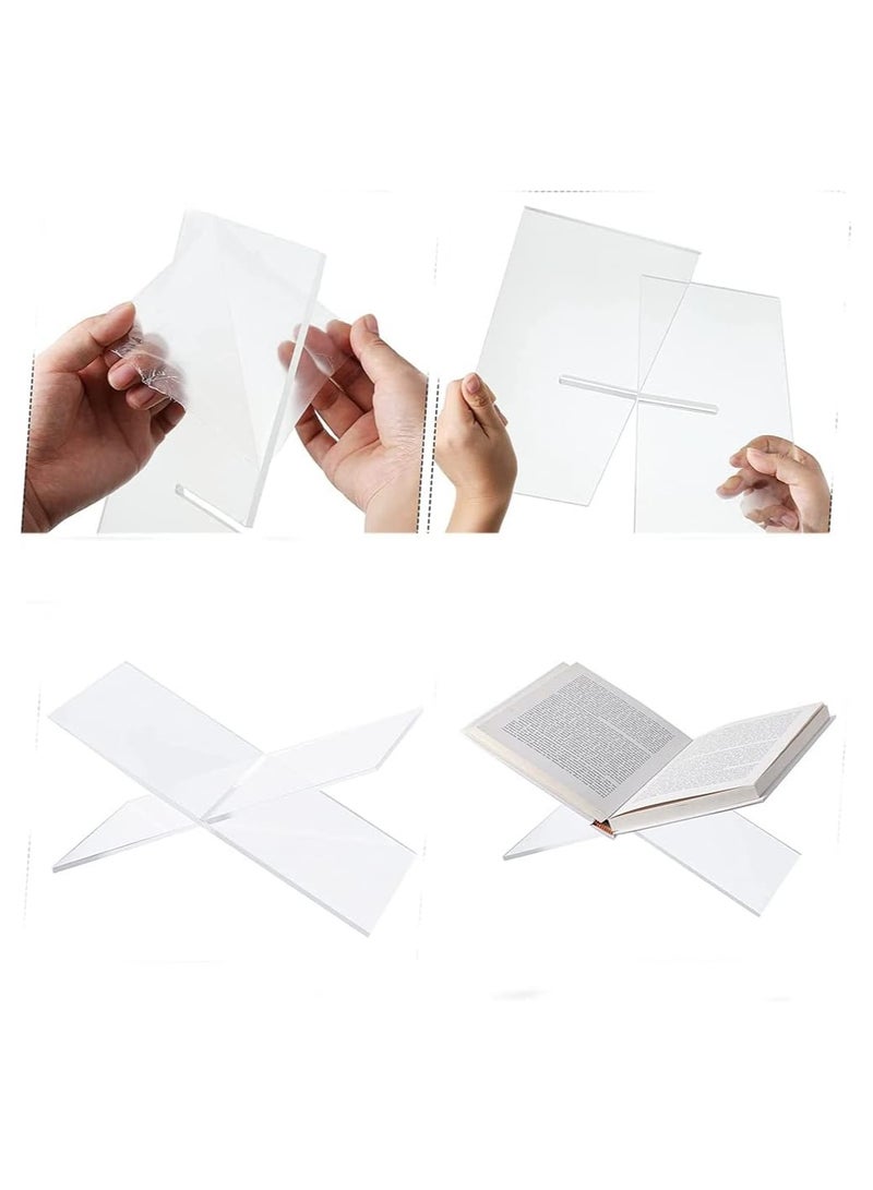 Elegant Acrylic Quran Rail Stand Holder - Ideal for Daily Recitation  - Image 3