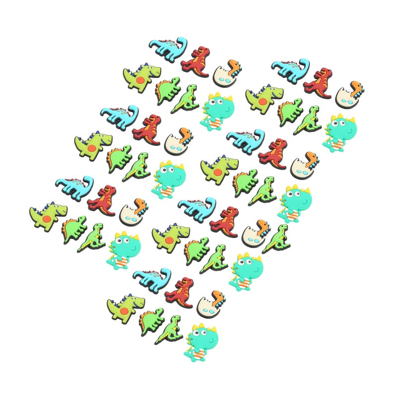 50pcs Shoe Charm Different Shape Dismantling Cartoon Waterproof Decorations for Bubble Slides Girls Boys - Image 3