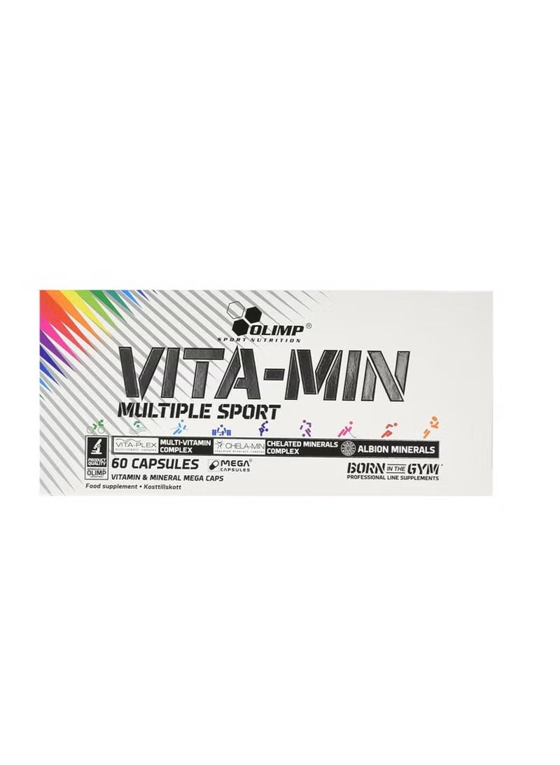 OLIMP VITA-MIN MULTIPLE SPORT 60CAPS - Image 1