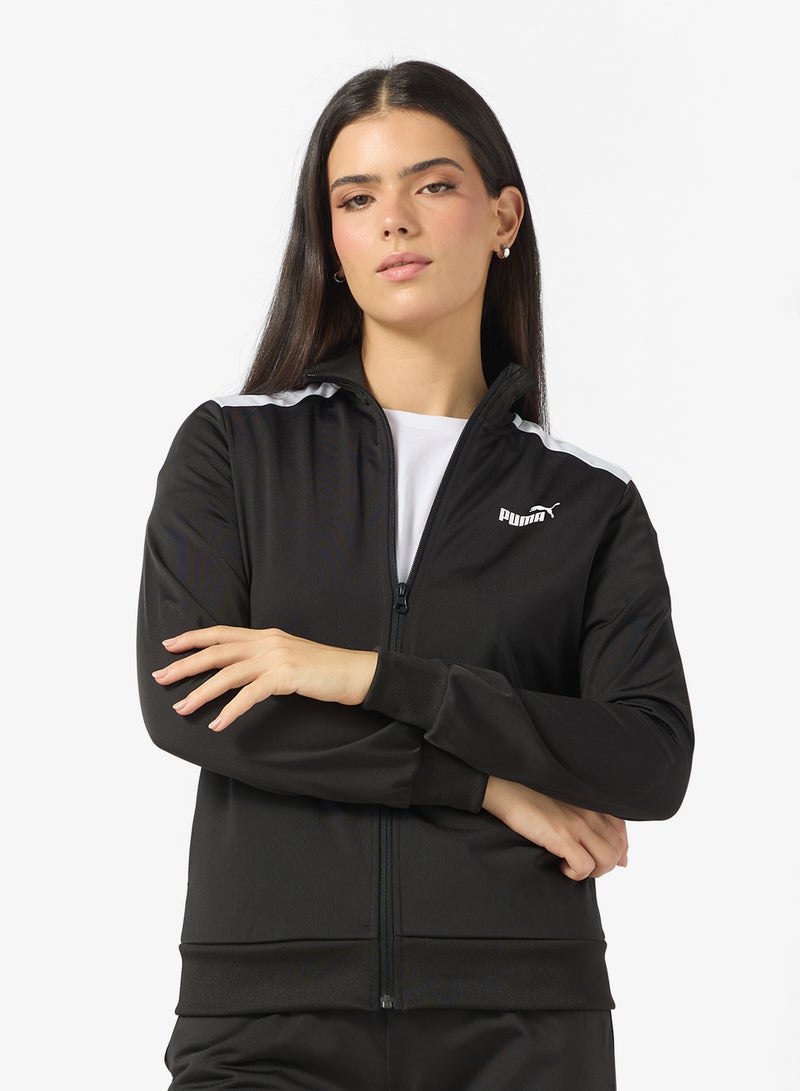 PUMA Logo Poly Tracksuit - Image 3