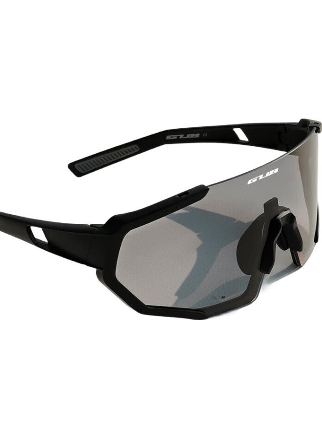 Gub7000 Cycling Glasses With Photochromic Lenses For Day And Night Use, Outdoor Sports Protective Eyewear For Men And Women, Road Bike Glasses For Nearsightedness, Windproof And Sandproof - Image 3