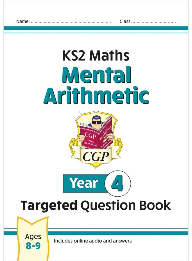 KS2 Maths Year 4 Mental Arithmetic Targeted Question Book (includes Online Answers & Audio Tests) - Image 1