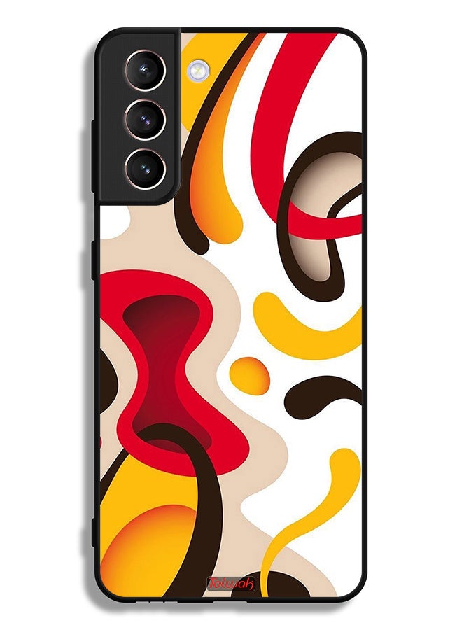 Tolwak Samsung Galaxy S21 Plus 5G Protective Case Cover Pattern - Image 3