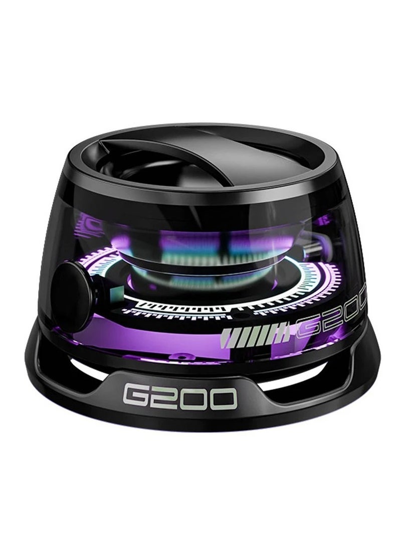 Portable Magnetic Speaker G200  Mini Sound Box Bluetooth 5.3 RGB Lighting Phone Holder True Wireless Speakers  - Image 1