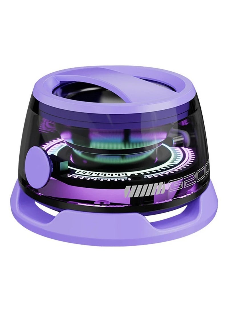Portable Magnetic Speaker G200  Mini Sound Box Bluetooth 5.3 RGB Lighting Phone Holder True Wireless Speakers  - Image 5