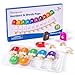 Odoorgames Mini Number Pops 110 Fun Number Matching Toys for Kindergarten Preschool Ice Cream Counting Recognition Math Games - Image 3