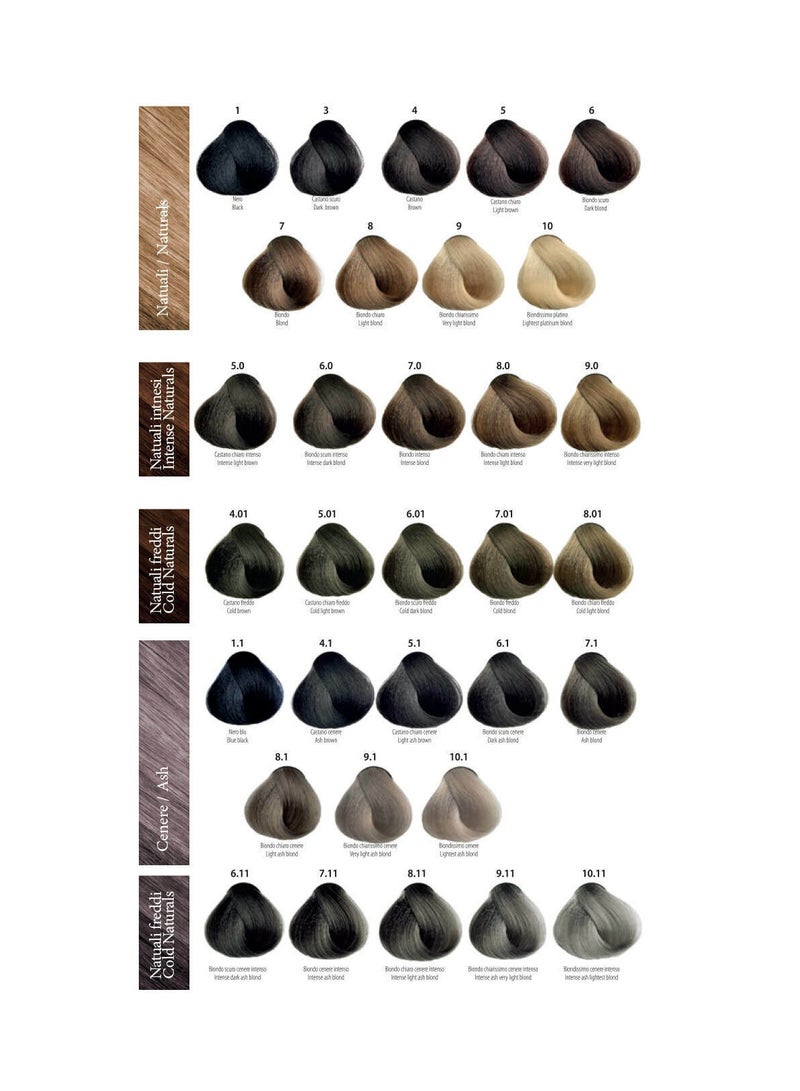 MAXIMA PROFESSIONAL Professional hair dye cream 6.0 with keratin and ceramides intense dark blonde color 100 ml - Image 4