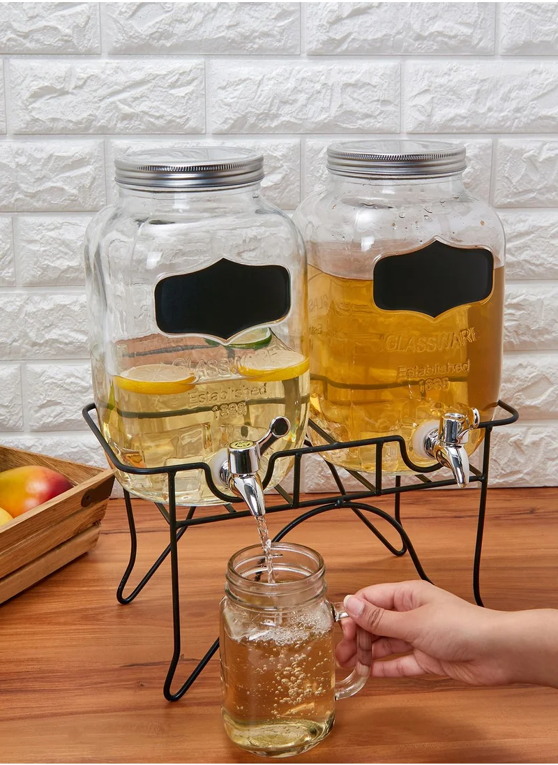 Premier Grocer Glass Dispenser Jar