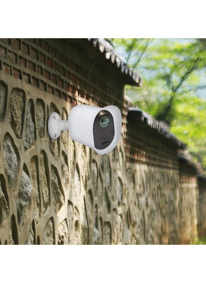 kwmobile 2X Skin Compatible With Arlo Ultra Arlo Pro 3 Pro 4 Silicone Security Camera Case Outdoor Cctv Cover White  - Image 3