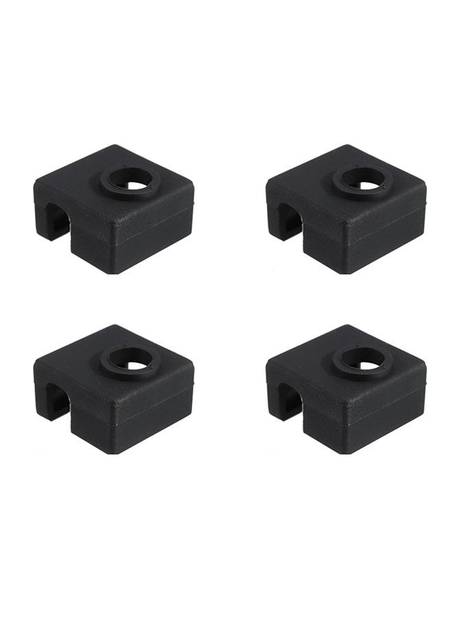 3D Printer Heat Block Silicone Cover Case MK8 Hotend Extruder Silicone Insulation Socks Compatible with Creality Ender 3 Ender 3 Pro Ender 5 CR-10 10S S4 S5 Anet A8 3D Printer  - Image 1