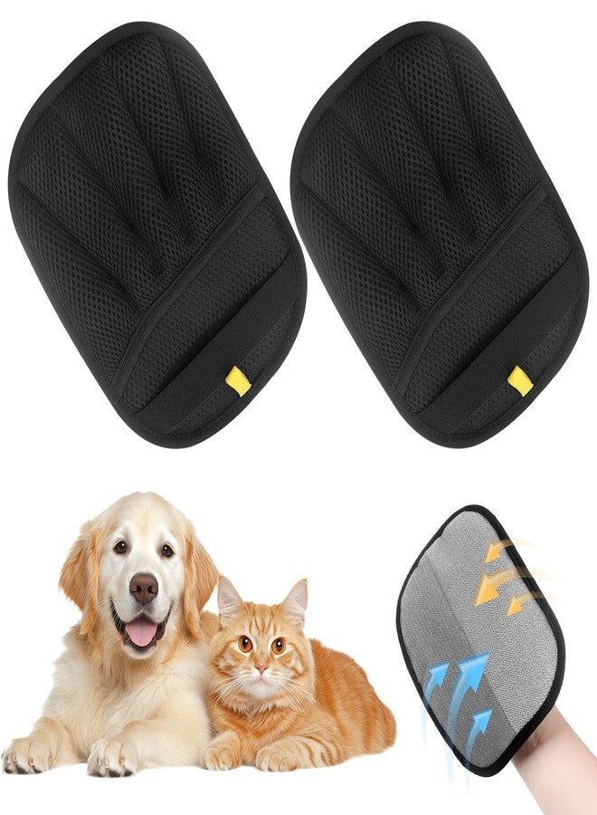 LINARTS Pet Hair Removal Glove, Electrostatic Pet Hair Removal Gloves, Upgrade Efficient Grooming Gloves for Pet Hair, Clothing, Couch, Furniture, Carpet, Car Seat-2PCS - Image 1