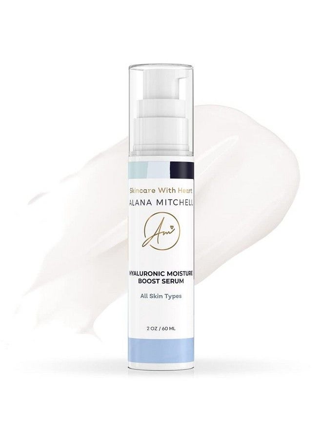 Alana Mitchell - Hyaluronic Acid Serum For Face Moisture Boost Anti Aging Serum Face Serum To Fight Wrinkles & Fine Lines Hydrating Serum Face Moisturizer For Sensitive Dry & Combo Skin (2 Oz) - Image 1