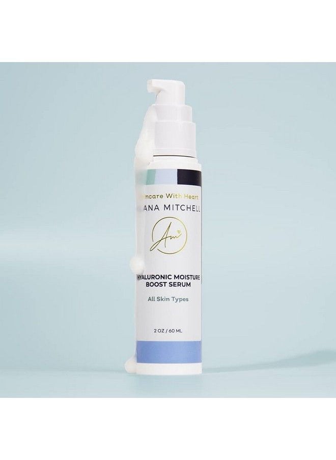 Alana Mitchell - Hyaluronic Acid Serum For Face Moisture Boost Anti Aging Serum Face Serum To Fight Wrinkles & Fine Lines Hydrating Serum Face Moisturizer For Sensitive Dry & Combo Skin (2 Oz) - Image 1