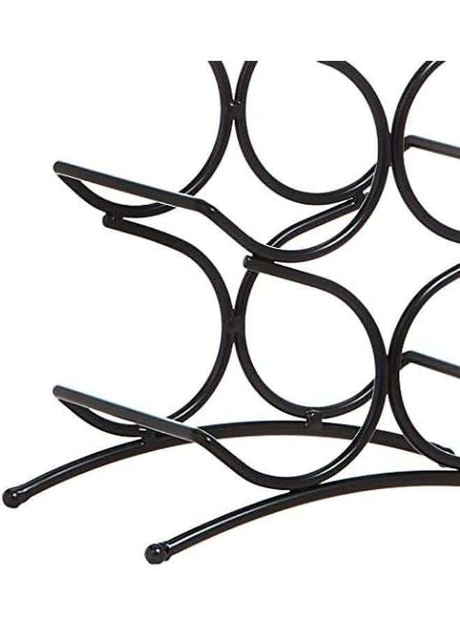 Wine Rack For 12 Bottles Black - Image 3