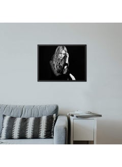 ONE WALL ONE WALL Tempered Glass 18x24 Poster Frame, Black Wood Photo Picture Frame for Wall Vertically or Horizontally Display - Mounting Hardware Included  - Image 5