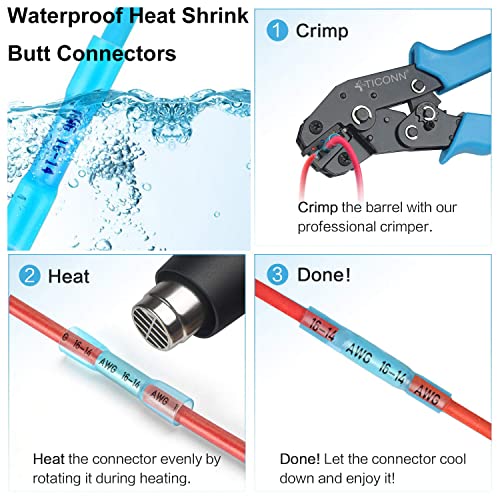 Gebildet جبيلدت 6 قطع 12 فولت 24 فولت صغيرة إضافة دائرة فيوز تاب مع أطراف انكماش حراري، حامل فيوز صغير بليد مع مجموعة أسلاك، 6 قطع فيوز (5A/10A/15A) ومزيل فيوز - Image 2