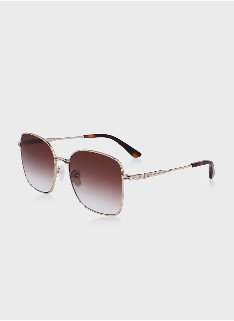 CALVIN KLEIN Modified Rectangle Sunglasses