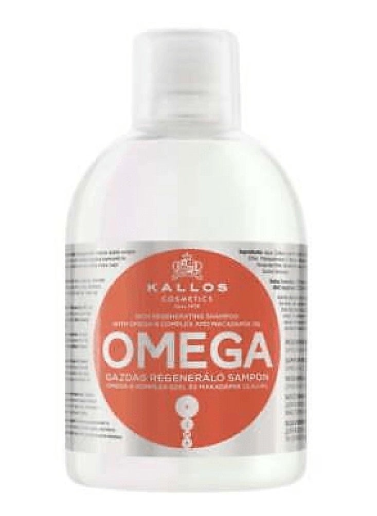 Kallos Omega -Rich hair repair shampoo 1000 ml 