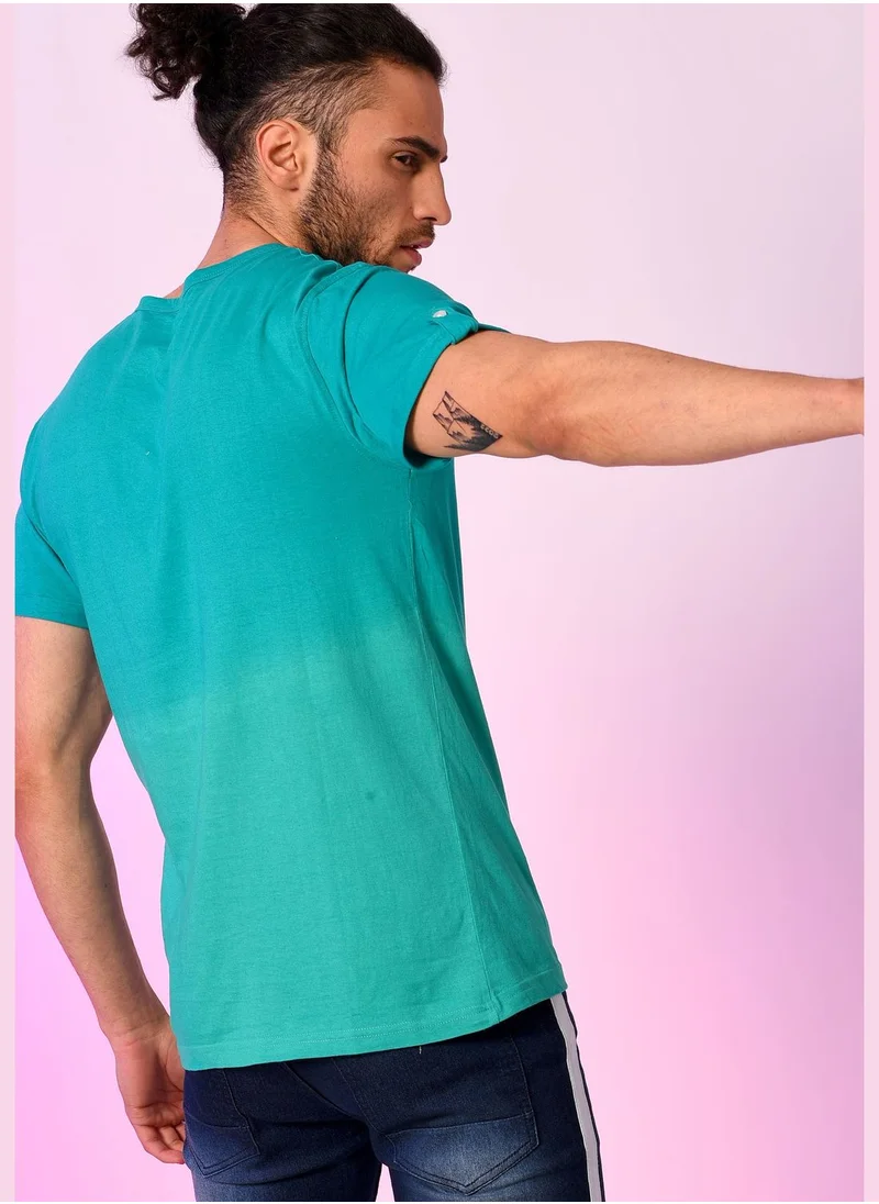 Campus Sutra Essential Henley T-Shirt