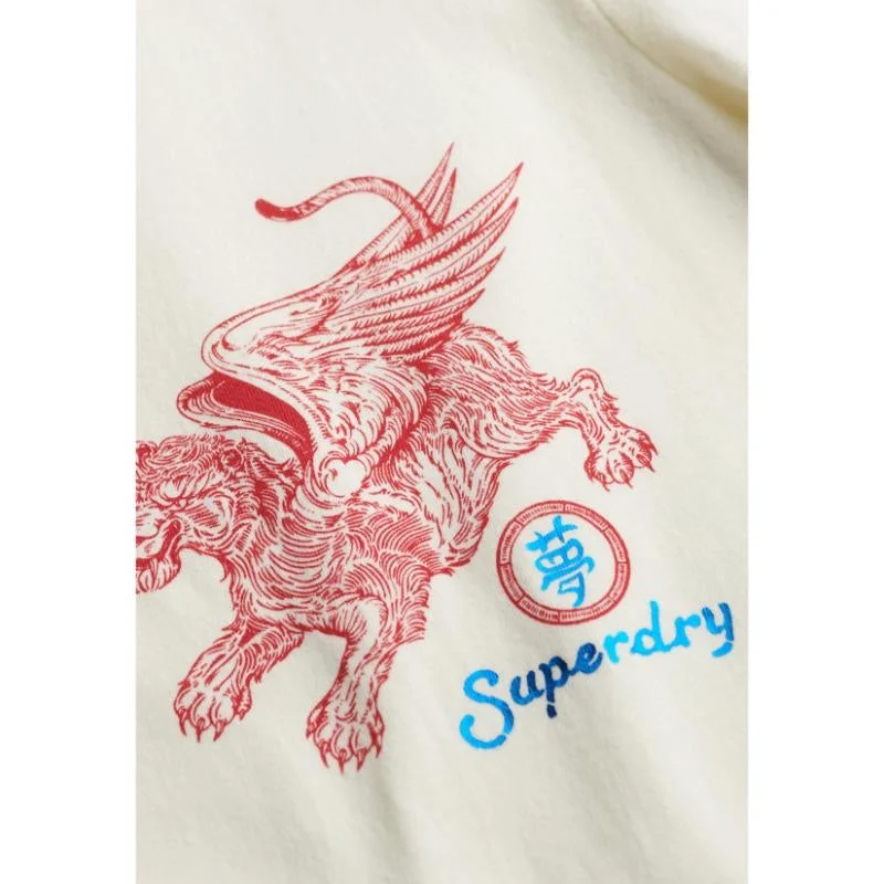 Superdry  Tokyo Narrative Relaxed T-Shirt for Women | Best Price UAE