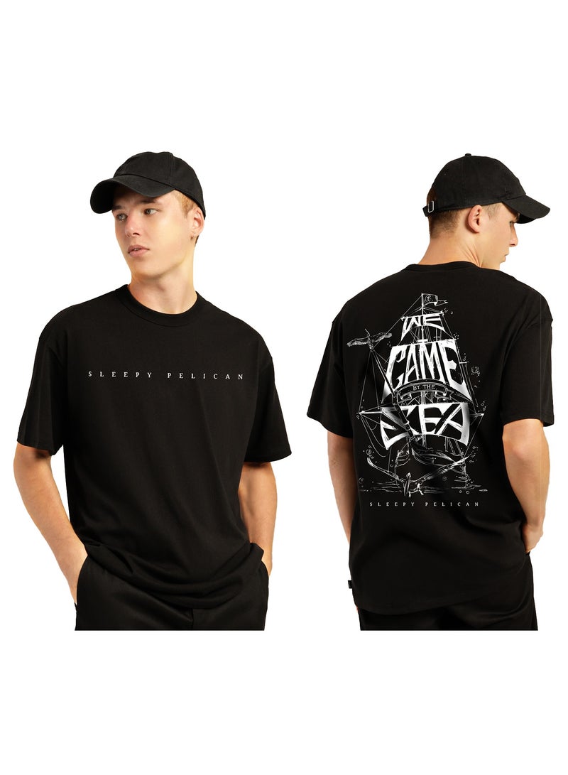 Akai Store Men's oversized T-shirt made of high-quality soft cotton with a bright print - from Akai Store  - Image 1