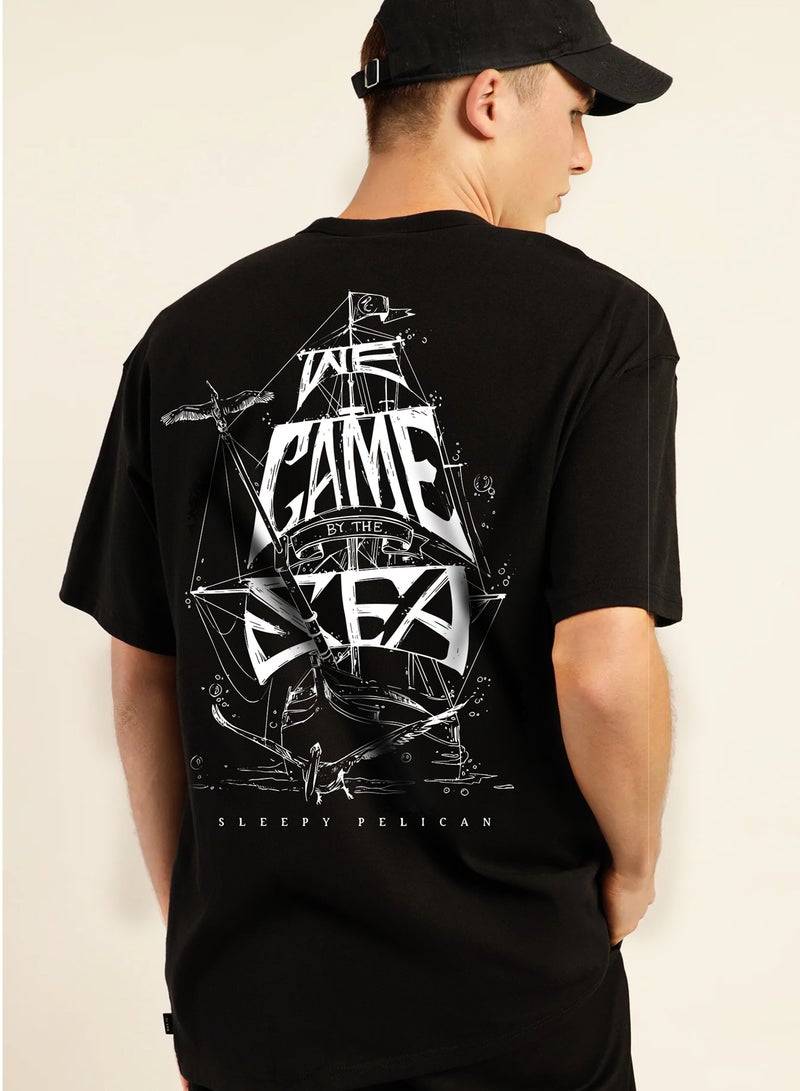 Akai Store Men's oversized T-shirt made of high-quality soft cotton with a bright print - from Akai Store  - Image 2