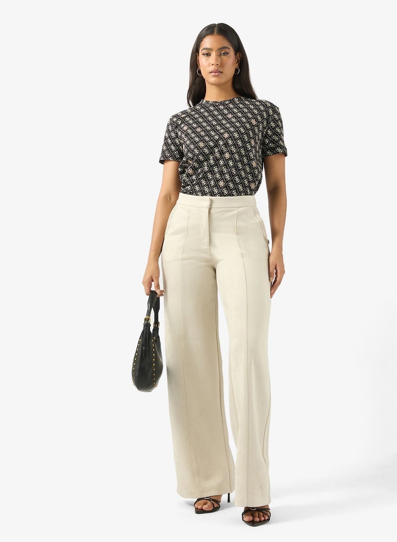 GUESS 4G Rhombus Studs Short Sleeve T-Shirt - Image 4