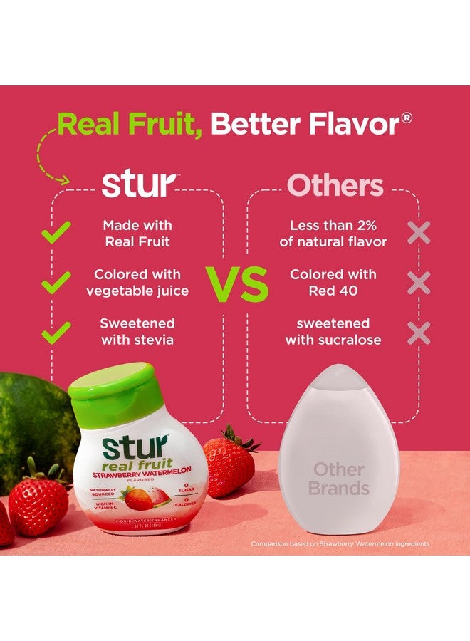 Stur Liquid Water Enhancer | Classic Variety Pack | Naturally Sweetened | High in Vitamin C & Antioxidants | Sugar Free | Zero Calories | Keto | Vegan | 5 Bottles, Makes 120 Drinks - Image 2