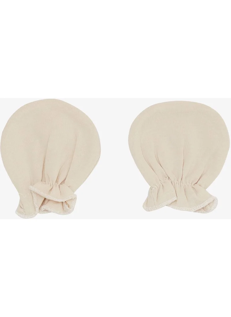 Breeze Newborn Baby Gloves Basic Beige