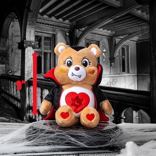 Basic Fun Care Bears Universal Monsters 9" Fun Size Plush - Tenderheart Bear as Dracula - Soft, Huggable Plushie, Stuffed Animal for Girls and Boys, Ages 4+ - Image 5
