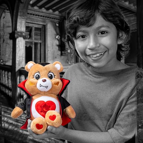 Basic Fun Care Bears Universal Monsters 9" Fun Size Plush - Tenderheart Bear as Dracula - Soft, Huggable Plushie, Stuffed Animal for Girls and Boys, Ages 4+ - Image 3