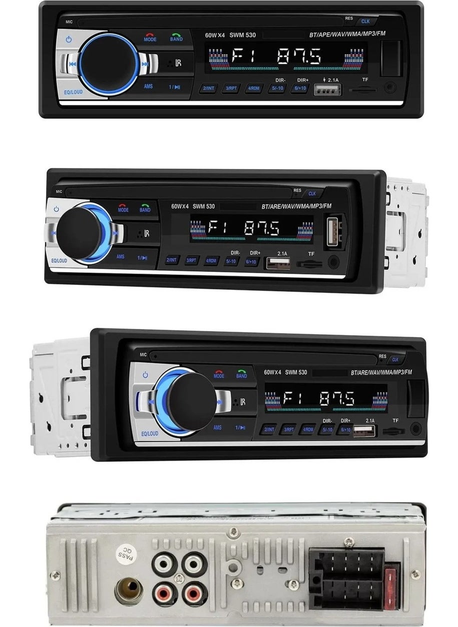 Maxessa Car Radio 4X60W Bluetooth 2xusb SD Aux Control  - Image 4