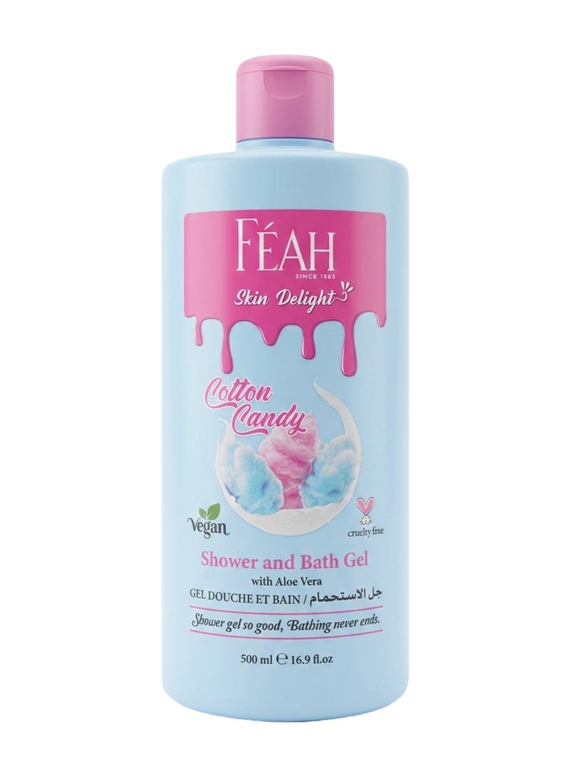 فياح غسول الجسم فيا برائحة حلوى القطن 500 مل - جل استحمام برائحة حلوة - Image 1