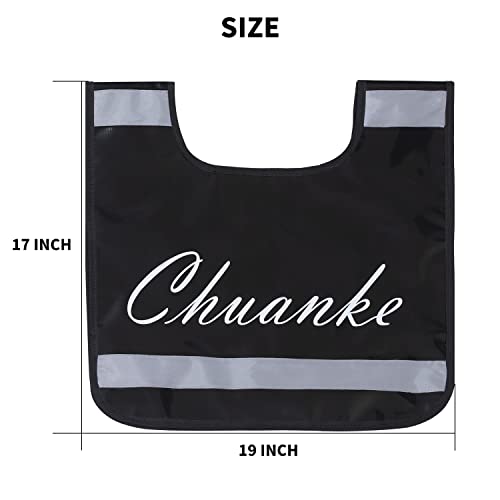 Chuanke Winch Line Cable Damper with Reflective Strips and Rigging Accessory Storage Pocket Prevents Damage by Reducing Cable Recoil Black - Image 2
