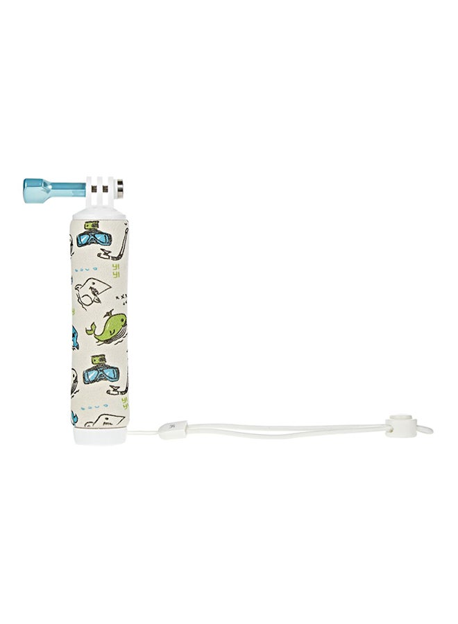 Yi Action Camera Floating Grip White/Green - Image 1