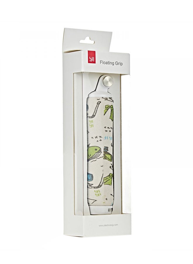 Yi Action Camera Floating Grip White/Green - Image 2