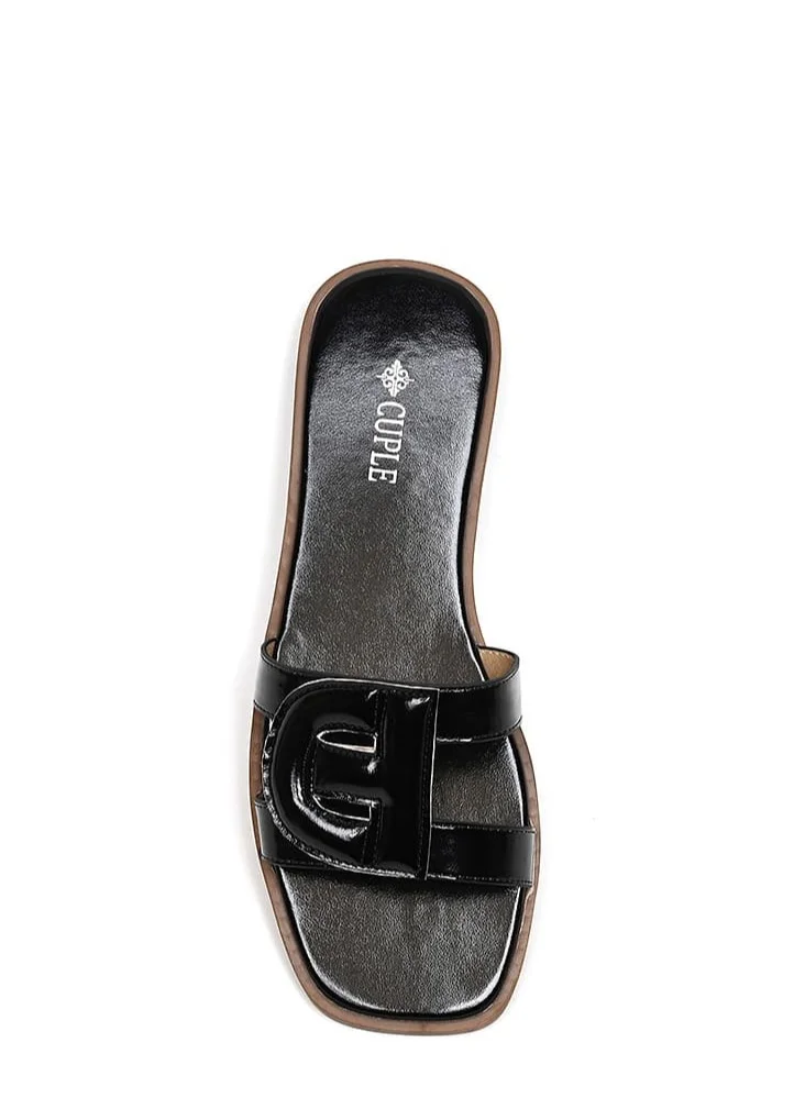 Cuple Comfort slide Flat Sandals
