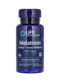 Melatonin 6 Hour Timed Release 300 mcg 100 Vegetarian Tablets - pzsku/ZD09A9FC2E5D76018F84BZ/45/_/1714345097/81777e6f-fe3e-4007-b0fb-13df7b601d93