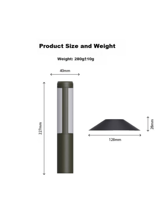 Nextool Outdoor Home Multifunctional Wukong Camping Lantern Tent Ambient Rechargeable Hanging Light Adjustable Height Flashlight - Image 4
