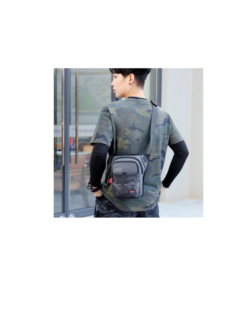Excefore Men's Shoulder Bag, Travel Waist Bag, Waterproof Waist Leg Bag, Waist Bag for Hiking Cycling for Hiking, Travel & Outdoor Activities - Image 5