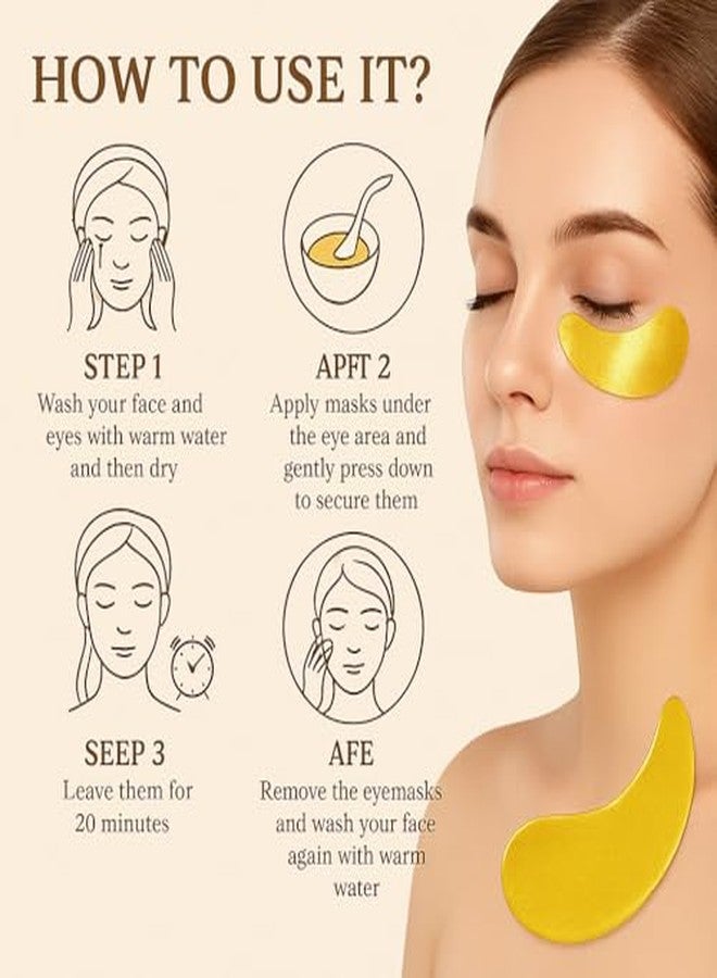 REXOTEX Under Eye Patches - Anti Wrinkle Eye Serum Patch Anti-Aging Under Eye Mask for Removing Dark Circles, Repair Fine Lines Puffiness & Wrinkles (60 Pcs) - Image 3