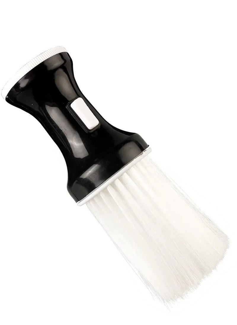 Generic Cleaner Neck Duster Face Sweeping Brush for Barber Black  - Image 2