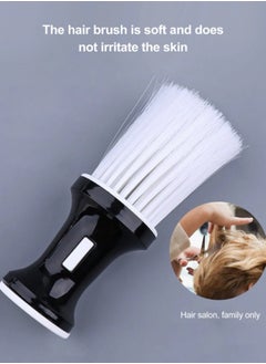Generic Cleaner Neck Duster Face Sweeping Brush for Barber Black  - Image 4
