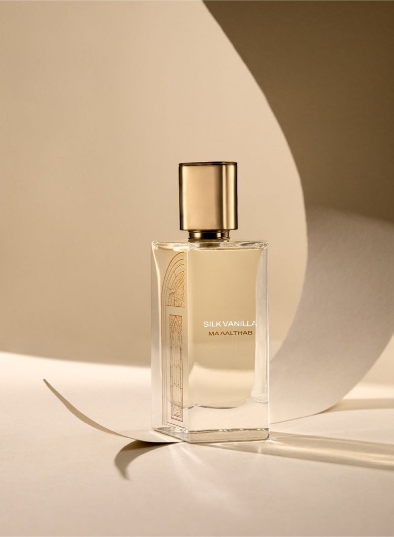 ماء الذهب ماء  الذهب  | سيلك فانيلا | أو دو بارفان | عطر فانيليا ثابت يدوم طويلاً وبرائحة جذابة | 75 مل | للنساء اللواتي يعشقن الدفء والأناقة - Image 4