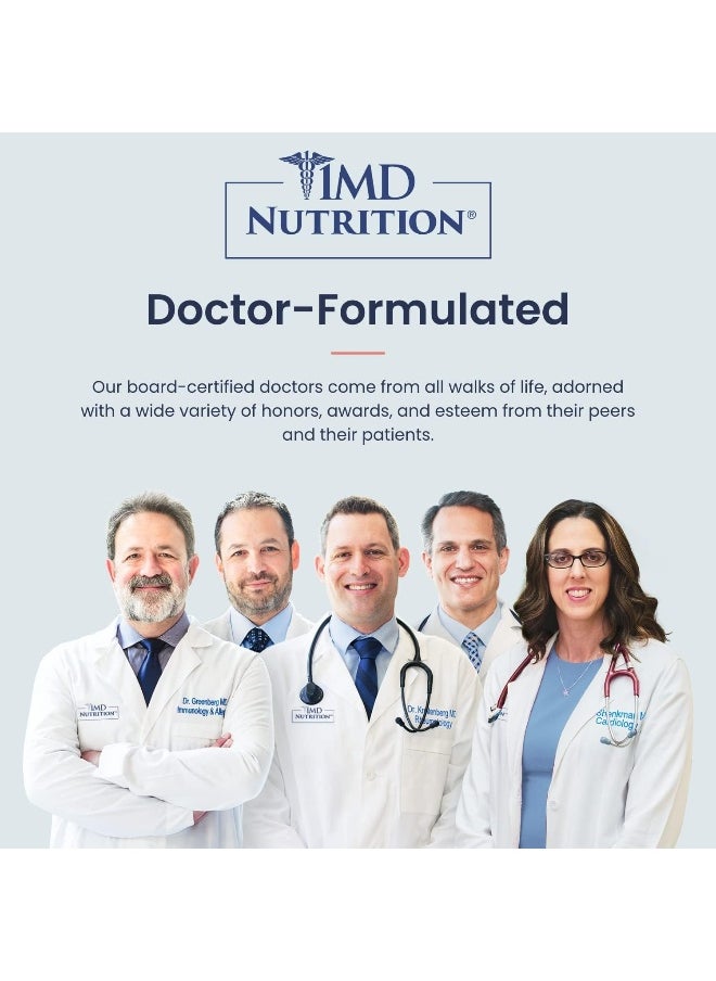 1MD Biomemd Probiotics | 62 Billion Cfus, 15 Clinically Studied Strains - Pro & Prebiotics With Hmo | Doctor-Formulated For Digestive Health & Immune Support | 30 Capsules  - Image 5