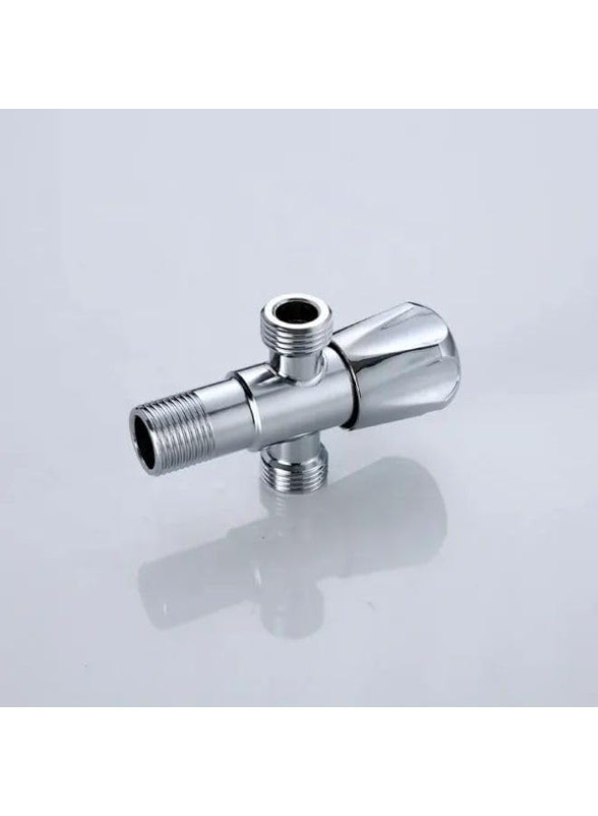 Vaultex Double Angle Valve Chrome – Brass Construction, Durable & Stylish Water Control Valve, Ideal for Home & Commercial Use, Easy Installation - Image 4