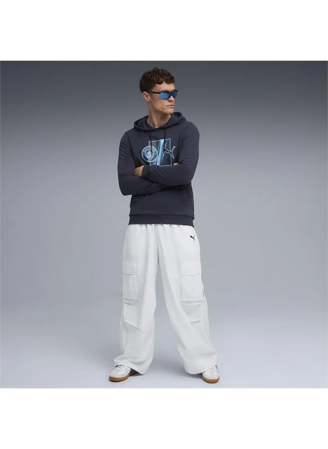 Puma Deep Navy Manchester City FtblCulture Hoodie Men for Men | Best Price UAE