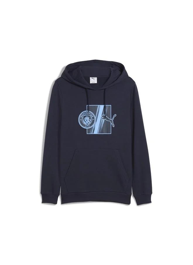 Puma Deep Navy Manchester City FtblCulture Hoodie Men for Men | Best Price UAE
