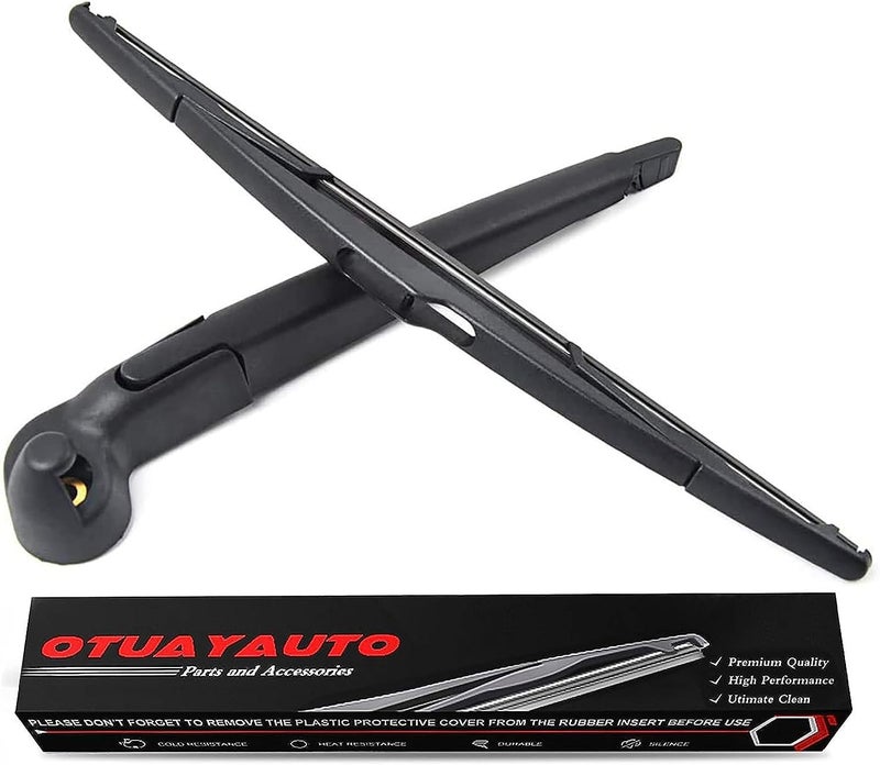 OTUAYAUTO Rear Windshield Wiper Arm Blade Assembly  Replacement for Jeep Wrangler JK 20072017 OEM 68002490AB
