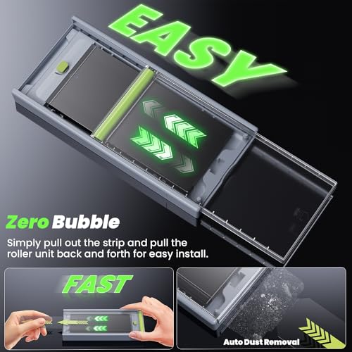 WSKEN for Samsung Galaxy S24 Ultra Screen Protector Tempered Glass [Zero Bubble] [Auto Dust-Remove] [Support Fingerprint Unlock] Anti Glare HD Full Coverage 9H Flim 6.8 inch - 2 Pack - Image 3